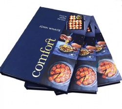 Hardcover food book